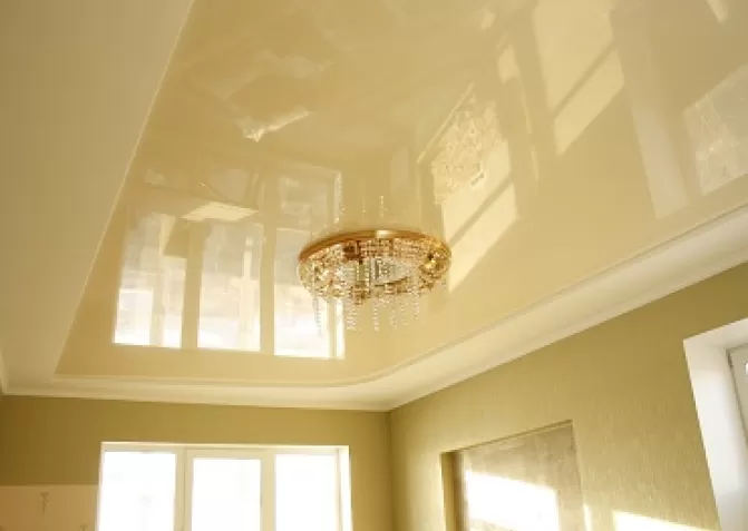 Глянцевые потолки